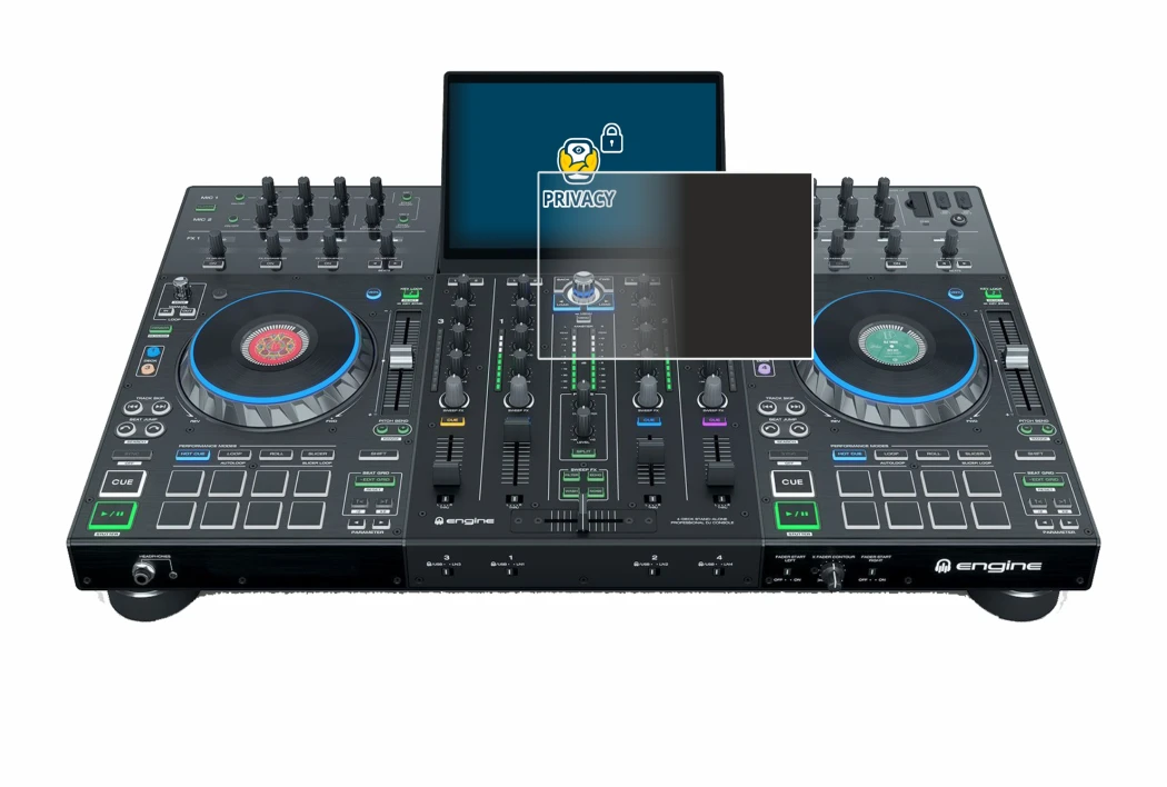 Image of the device Denon DJ Prime 4 with a wide variety of screen protectors.