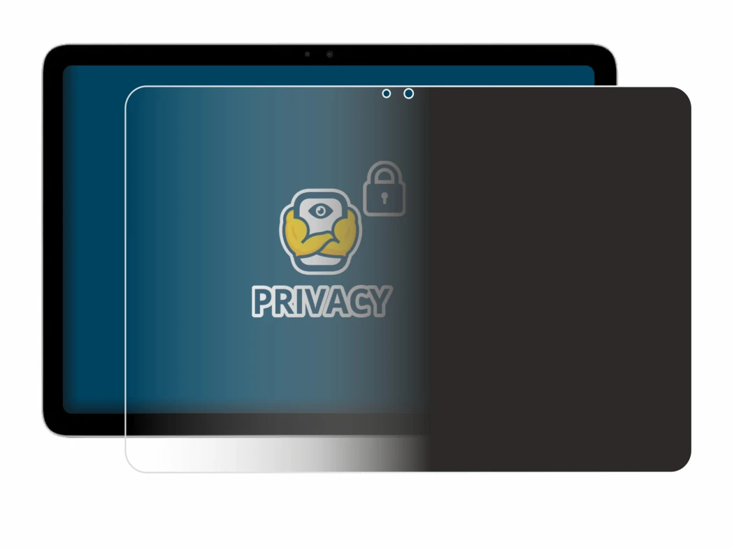 Image of the device Google Pixel Tablet with a wide variety of screen protectors.