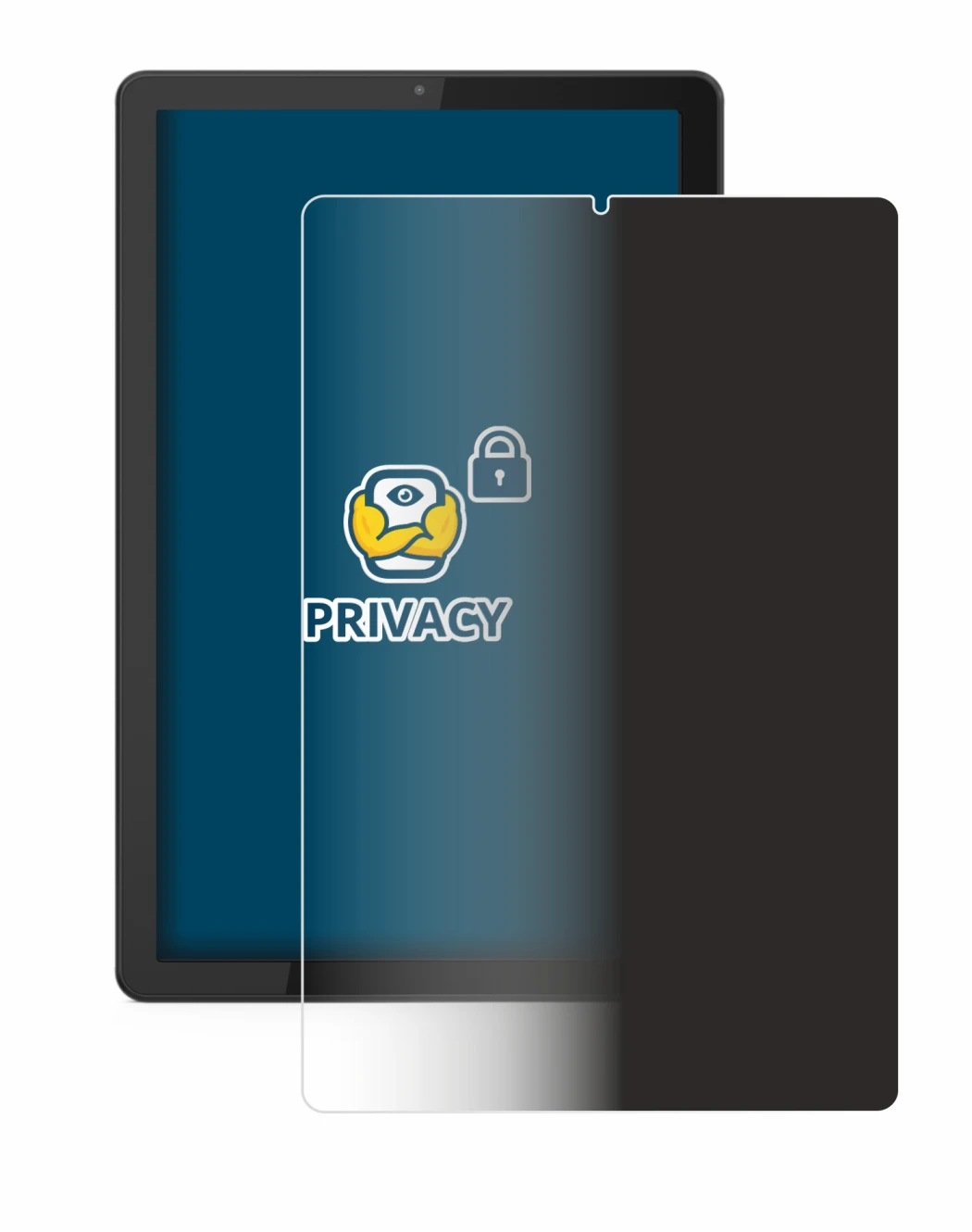 Image of the device Lenovo Tab M9 with a wide variety of screen protectors.