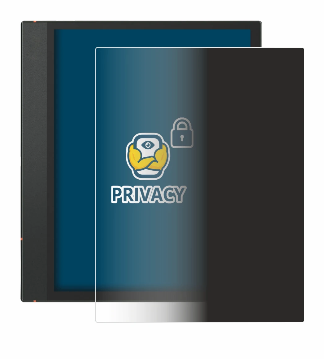 Image of the device Boox Note Air 3 C with a wide variety of screen protectors.