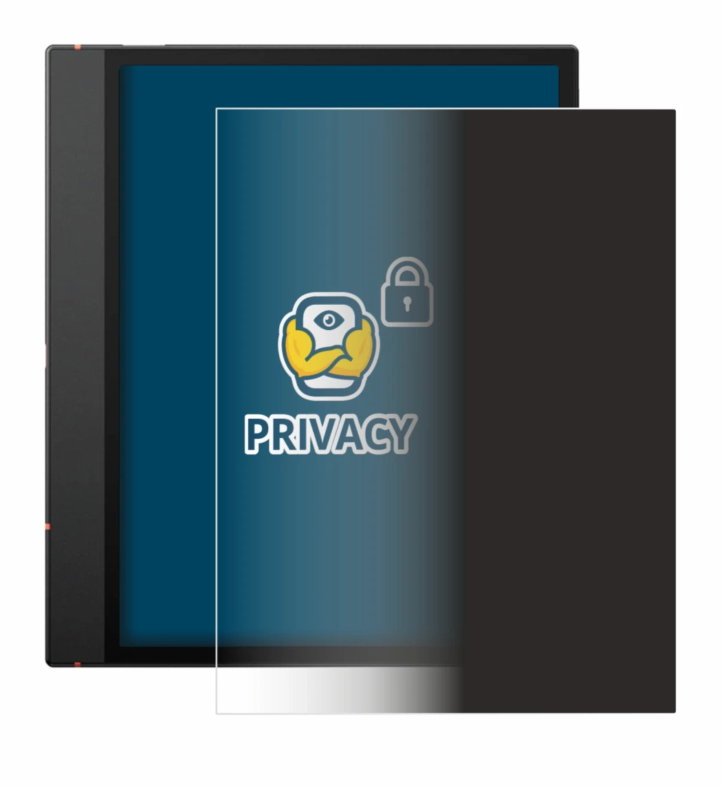 Image of the device Boox Note Air 5 C with a wide variety of screen protectors.