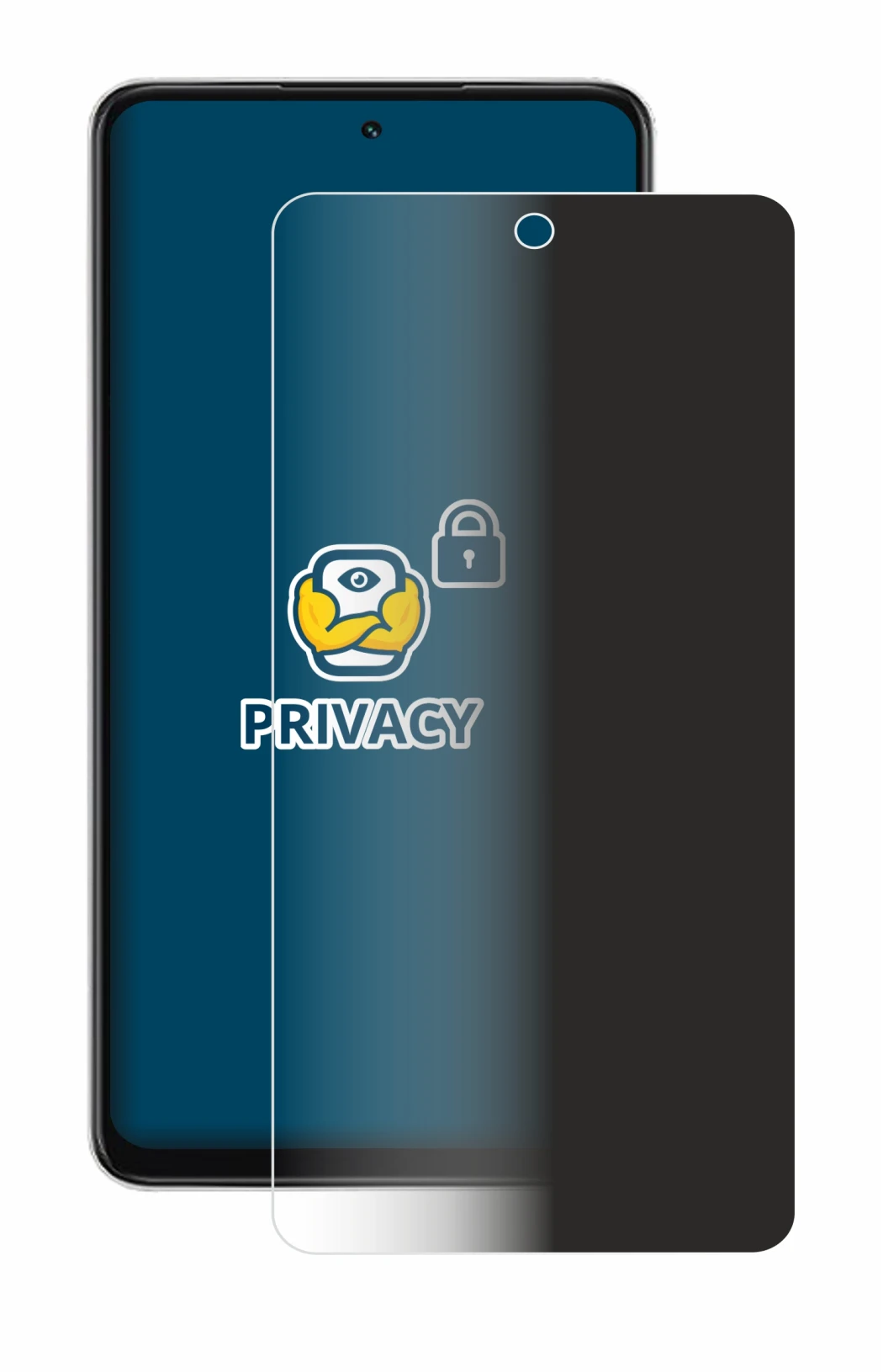 Image of the device Oppo A5x with a wide variety of screen protectors.