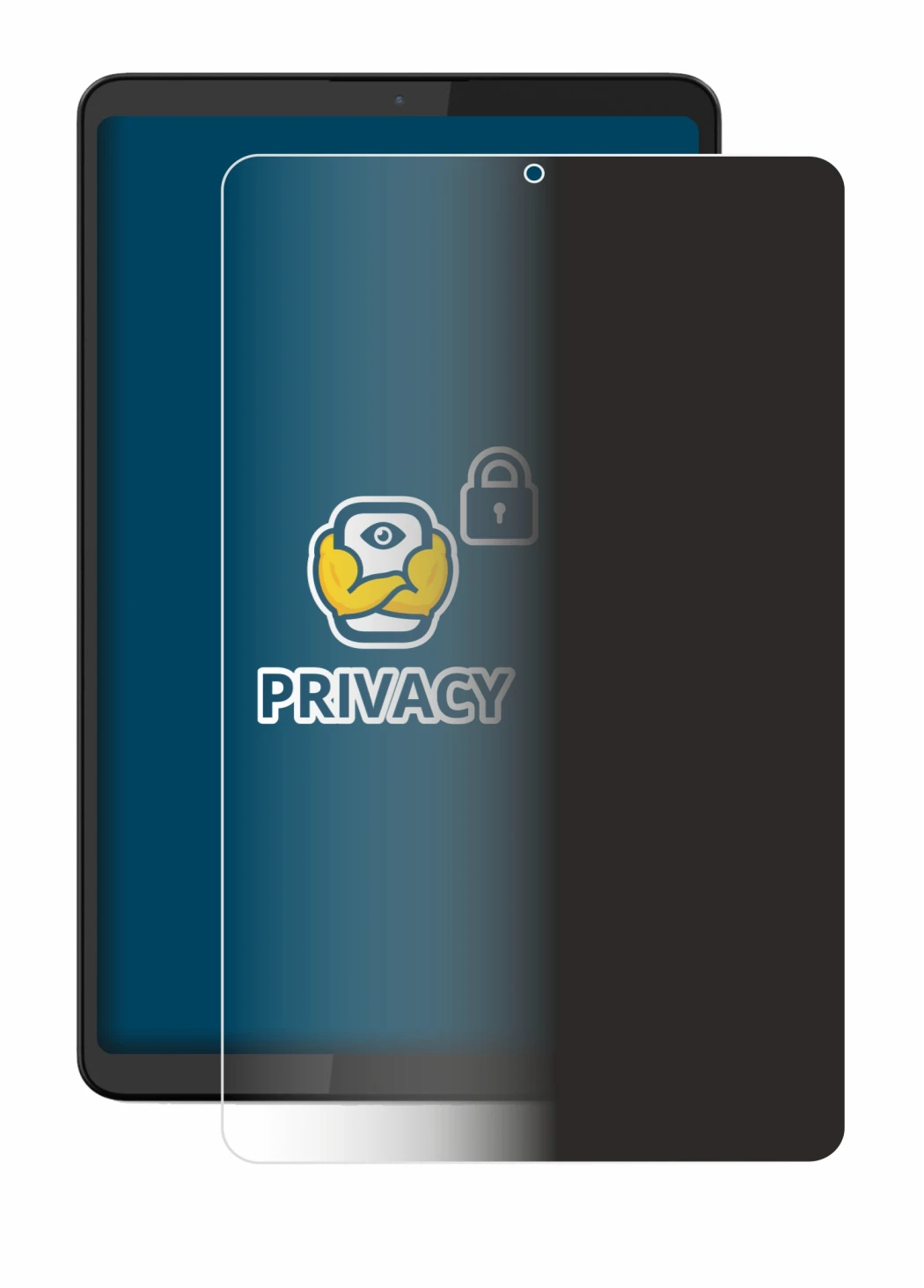 Image of the device Lenovo Tab K9 with a wide variety of screen protectors.