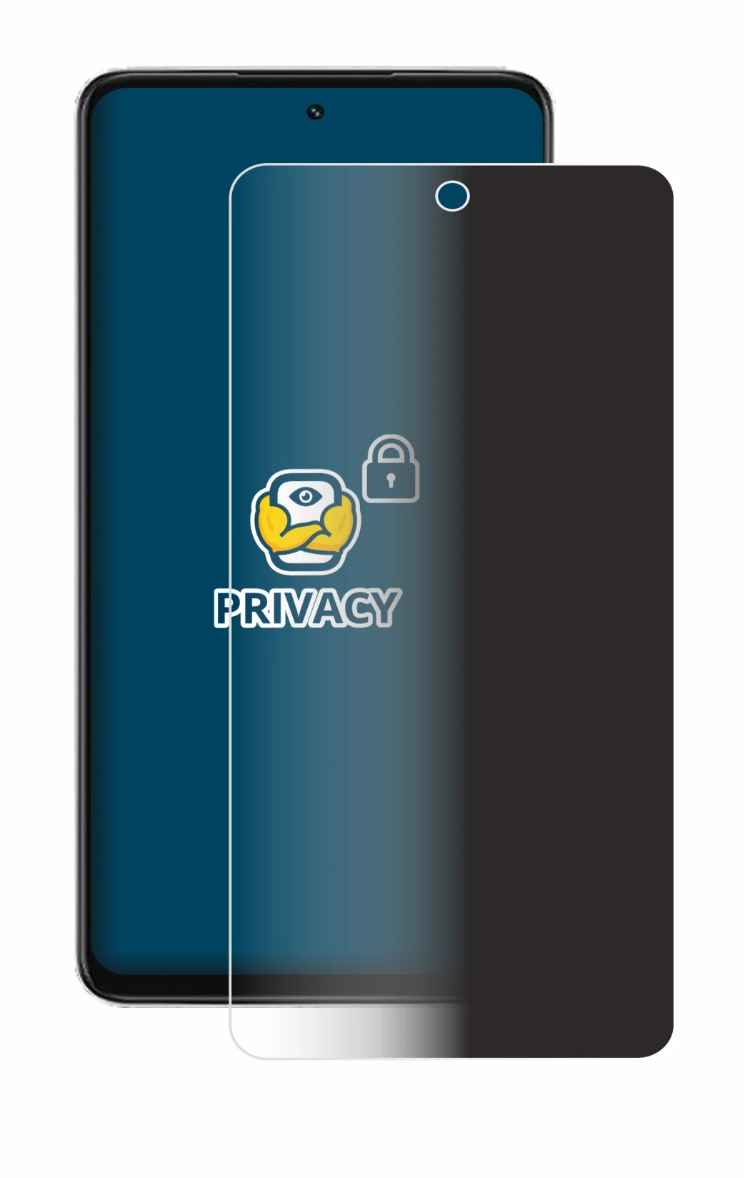 Image of the device Oppo A5x 4G with a wide variety of screen protectors.