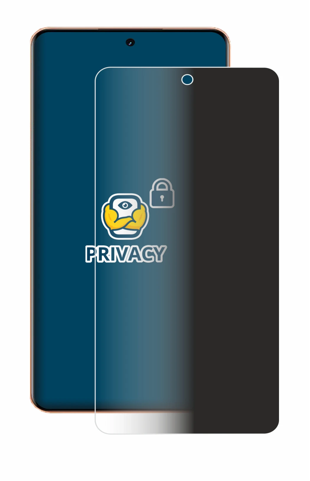 Image of the device realme P4 Pro 5G with a wide variety of screen protectors.