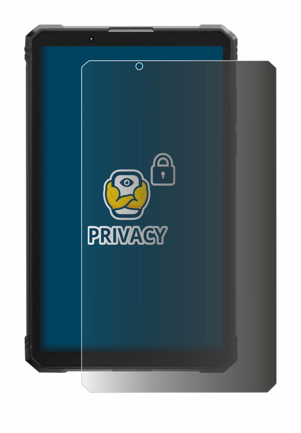 Image of the device Hotwav R11 Pro with a wide variety of screen protectors.