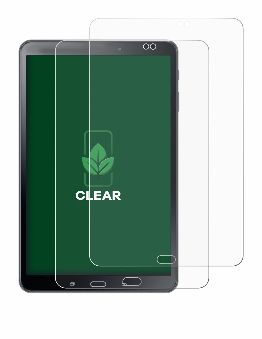 Image of the device Samsung Galaxy Tab A 10.1 2016 SM-T585 with a wide variety of screen protectors.