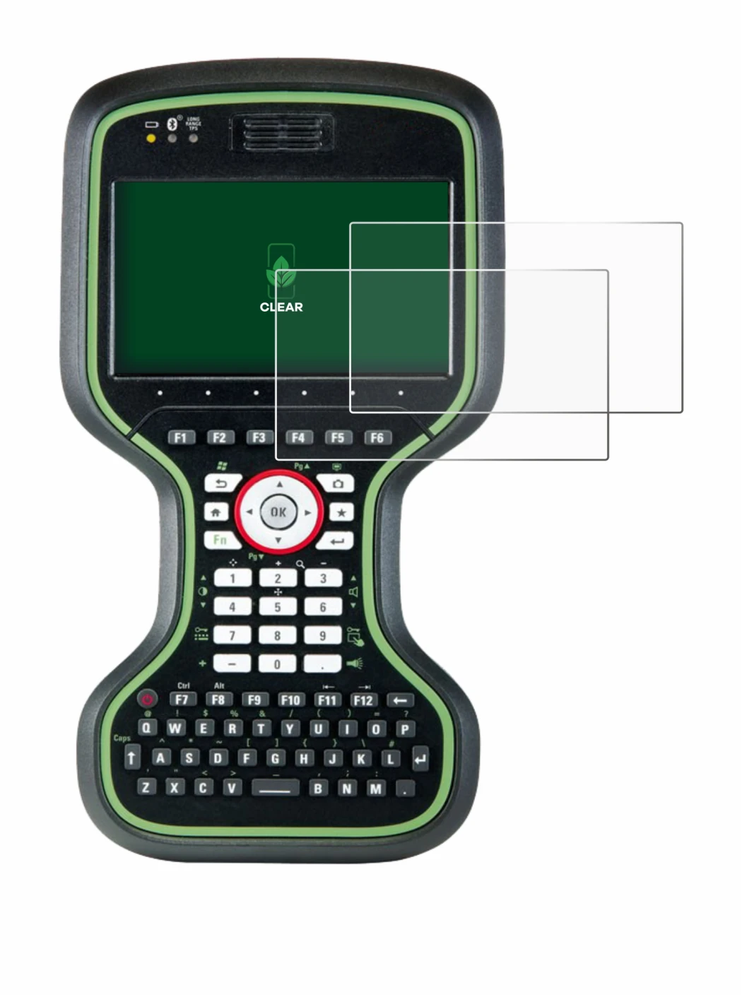 Image of the device Leica CS20 3.75G Disto with a wide variety of screen protectors.