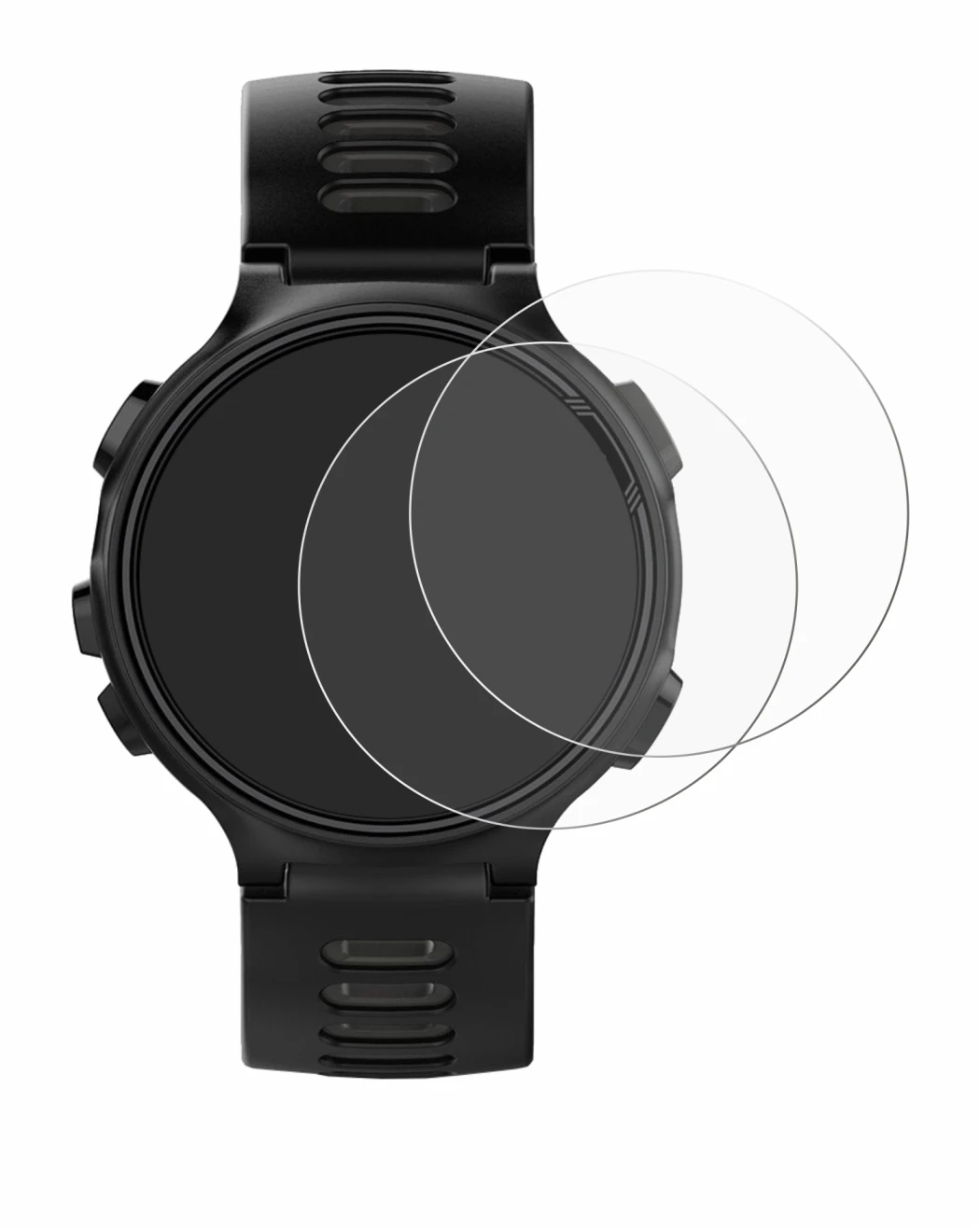 Image of the device Garmin Forerunner 735XT with a wide variety of screen protectors.