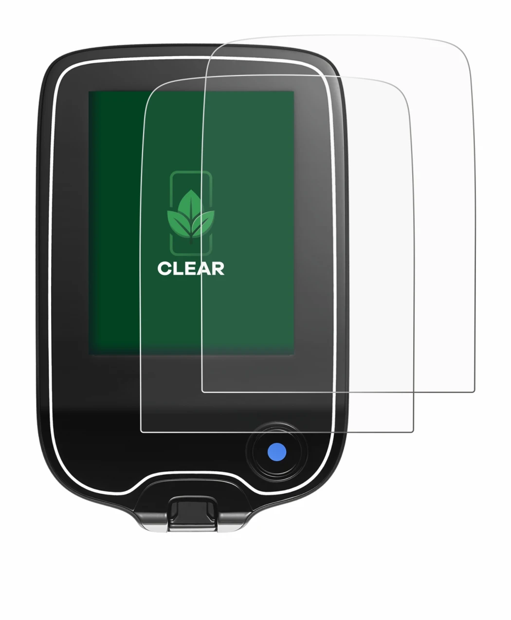 Image of the device Freestyle Libre with a wide variety of screen protectors.