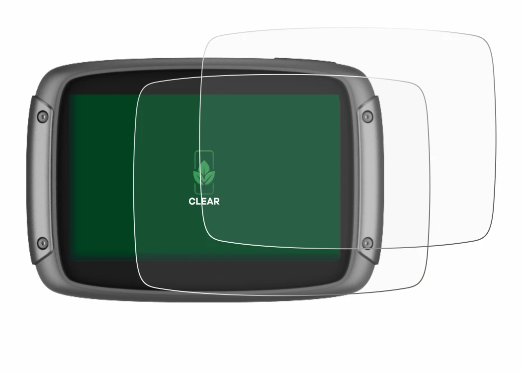 Image of the device TomTom Rider 550 with a wide variety of screen protectors.