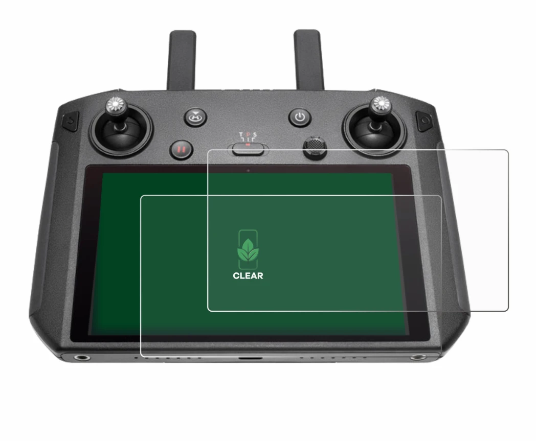 Image of the device DJI Smart Controller with a wide variety of screen protectors.
