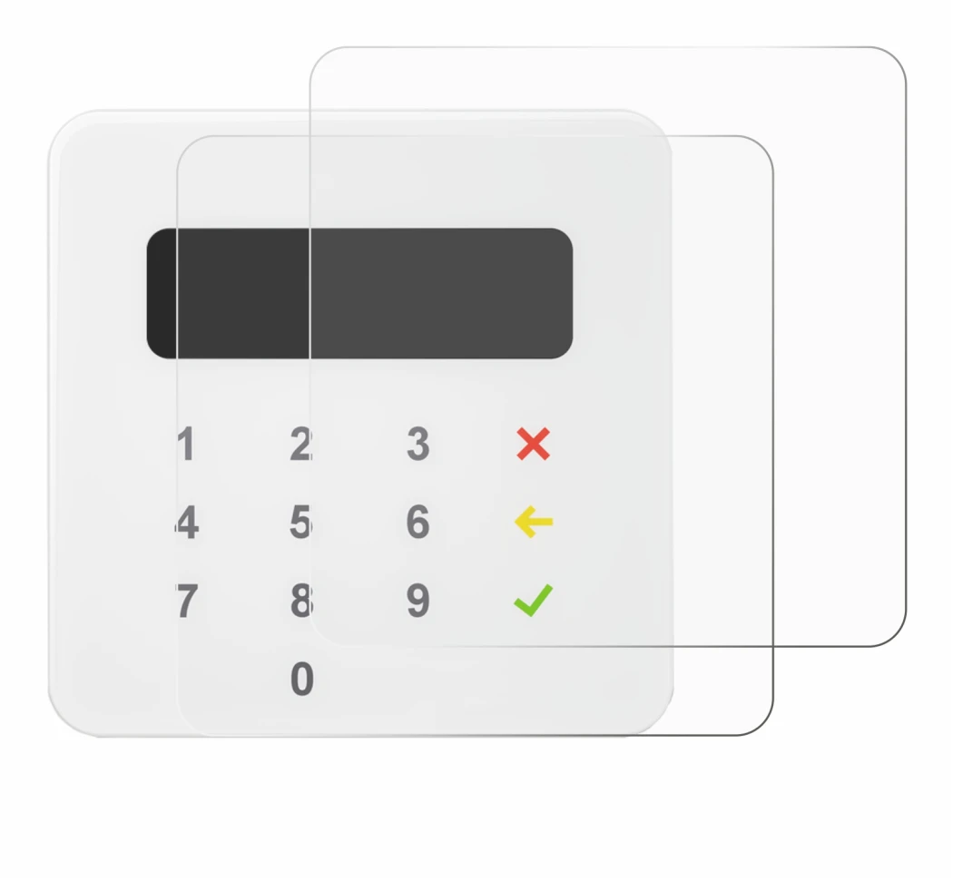 Image of the device SumUp Air with a wide variety of screen protectors.