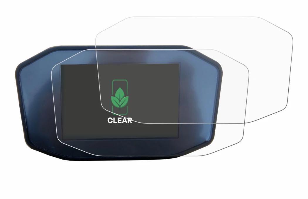 Image of the device KTM 1290 Super Duke R with a wide variety of screen protectors.