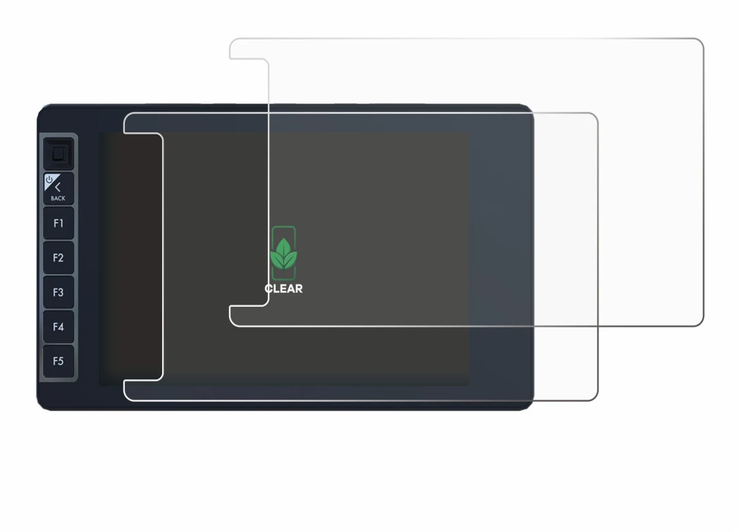 Image of the device SmallHD 703 Bolt Wireless Monitor with a wide variety of screen protectors.