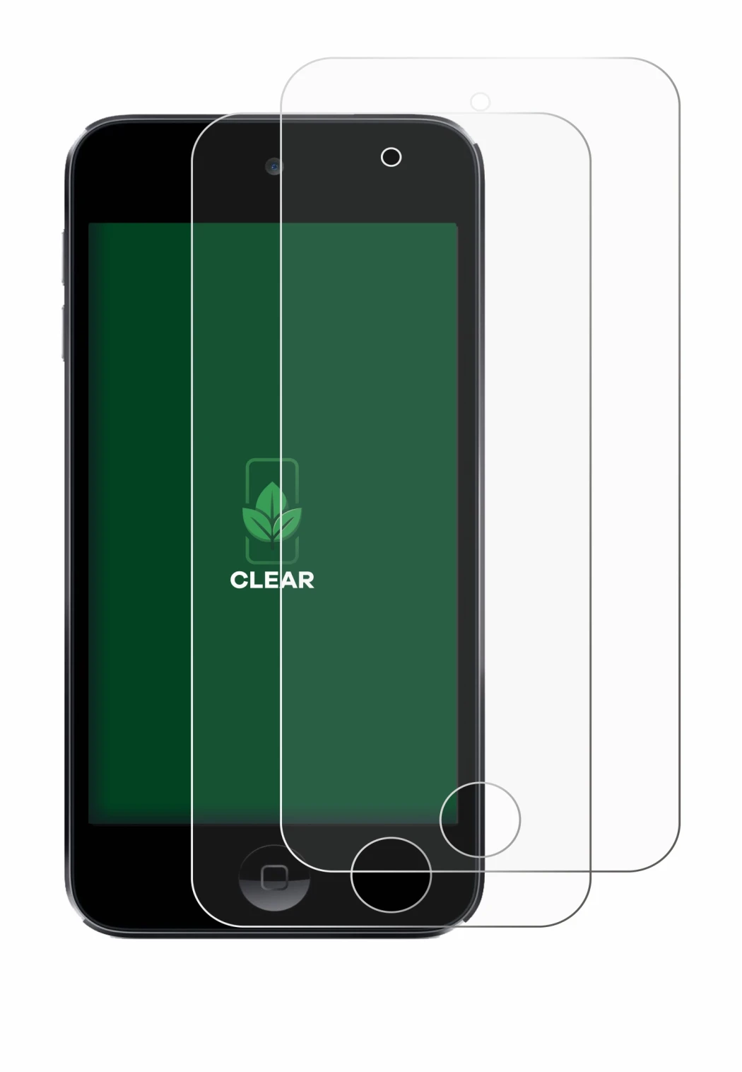 Image of the device Apple iPod Touch (7th. Gen.) with a wide variety of screen protectors.