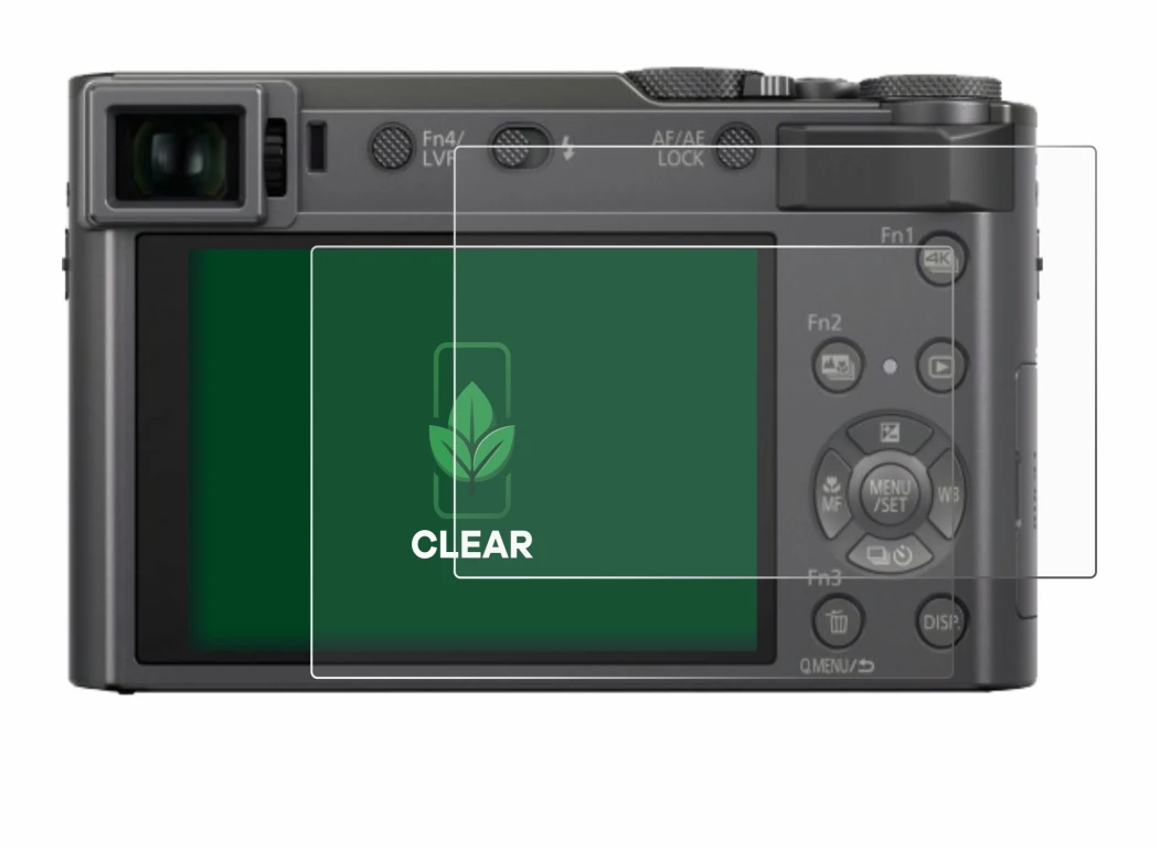 Image of the device Panasonic Lumix DC-TZ200 with a wide variety of screen protectors.