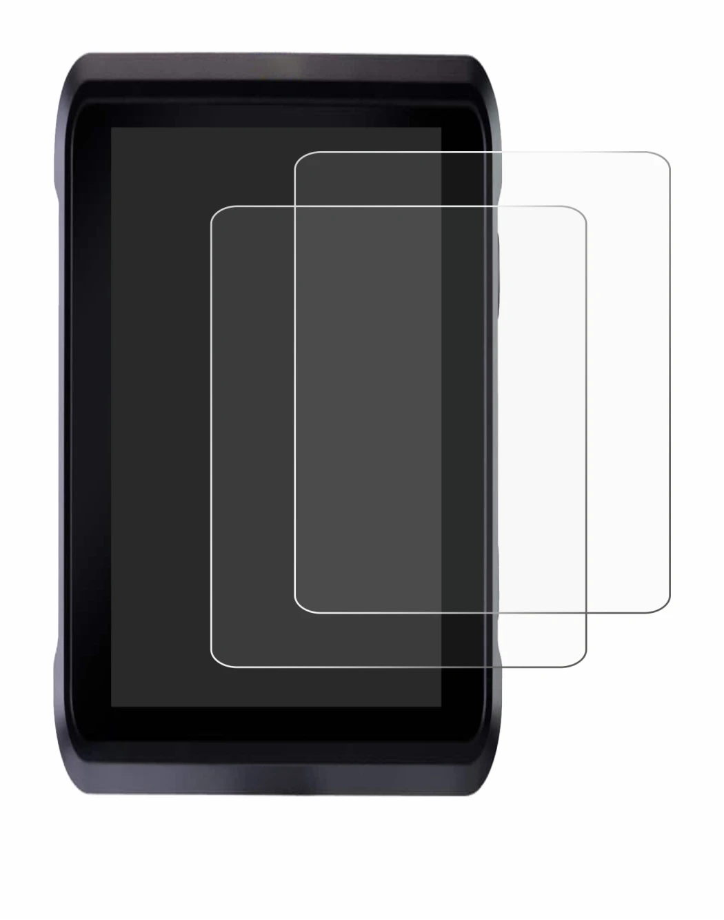 Image of the device Atomos Shogun 7 with a wide variety of screen protectors.
