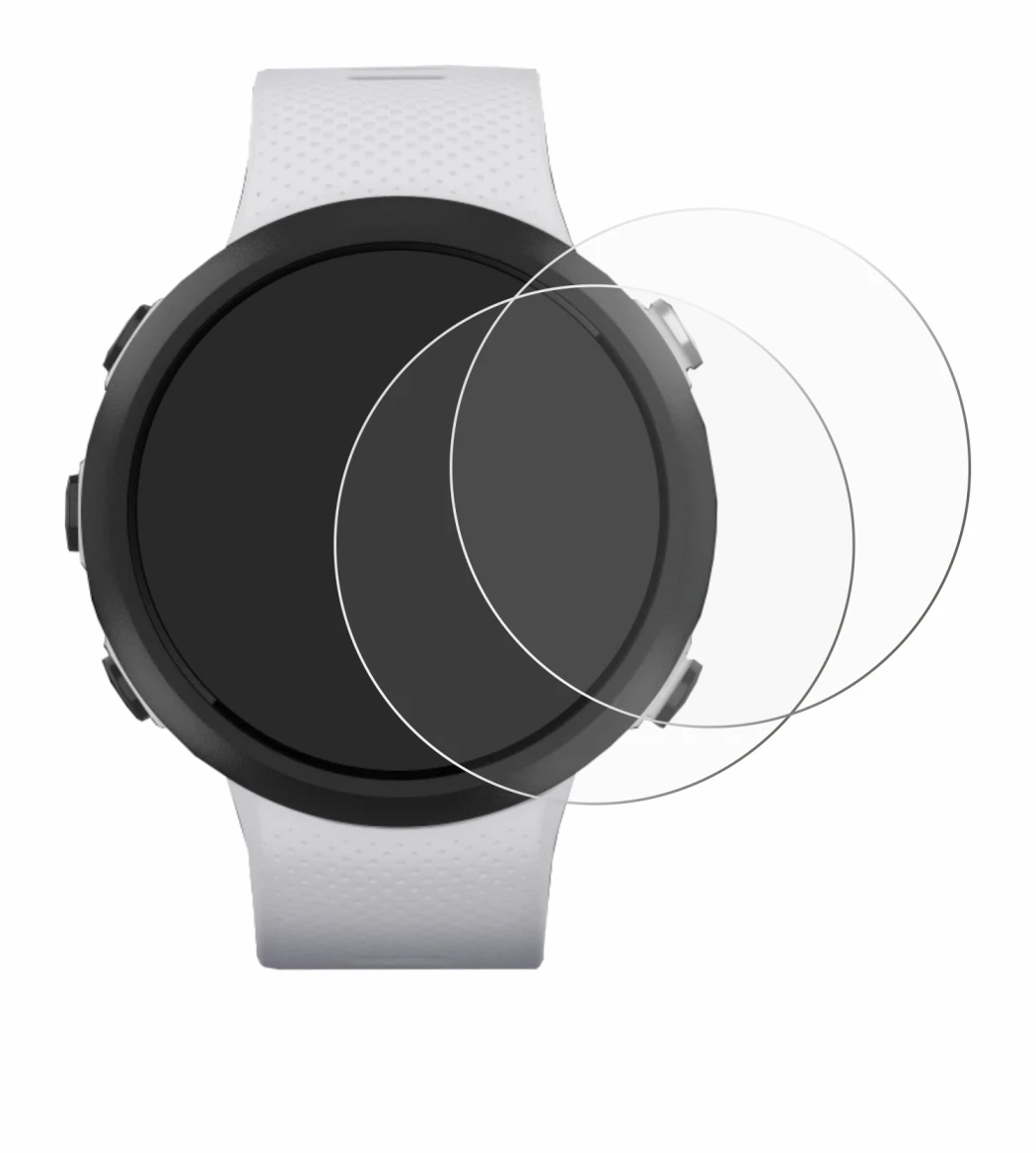 Image of the device Garmin Swim 2 with a wide variety of screen protectors.