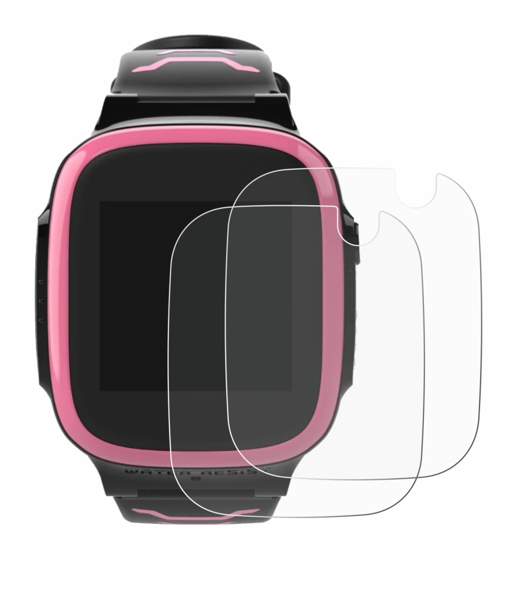 Image of the device Xplora X5 Play with a wide variety of screen protectors.