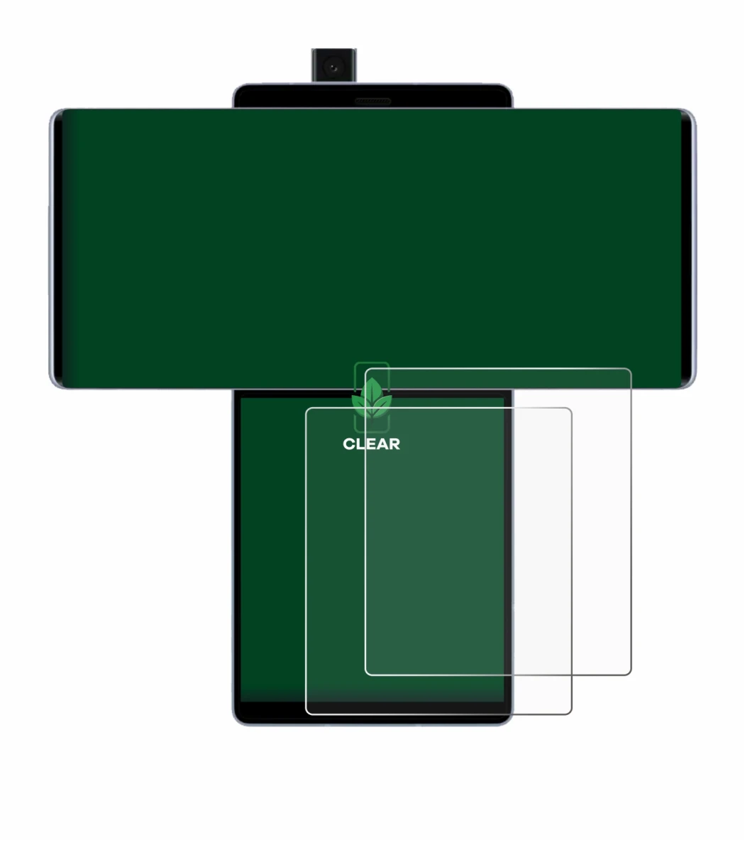 Image of the device LG Wing (Back display) with a wide variety of screen protectors.