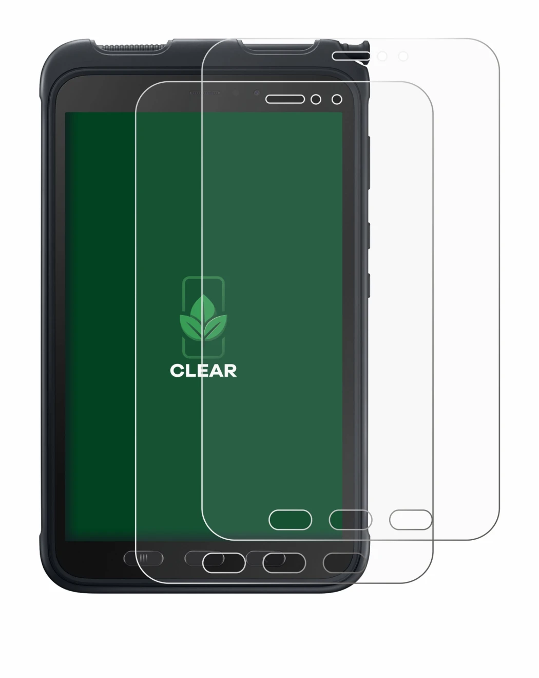 Image of the device Samsung Galaxy Tab Active 3 with a wide variety of screen protectors.