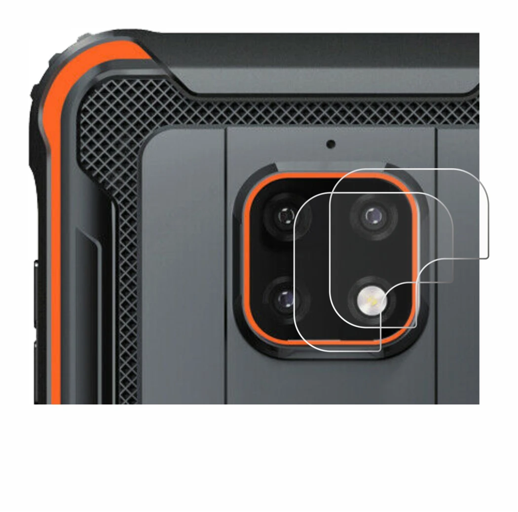 Image of the device Blackview BV4900 Pro (ONLY Camera Lens) with a wide variety of screen protectors.