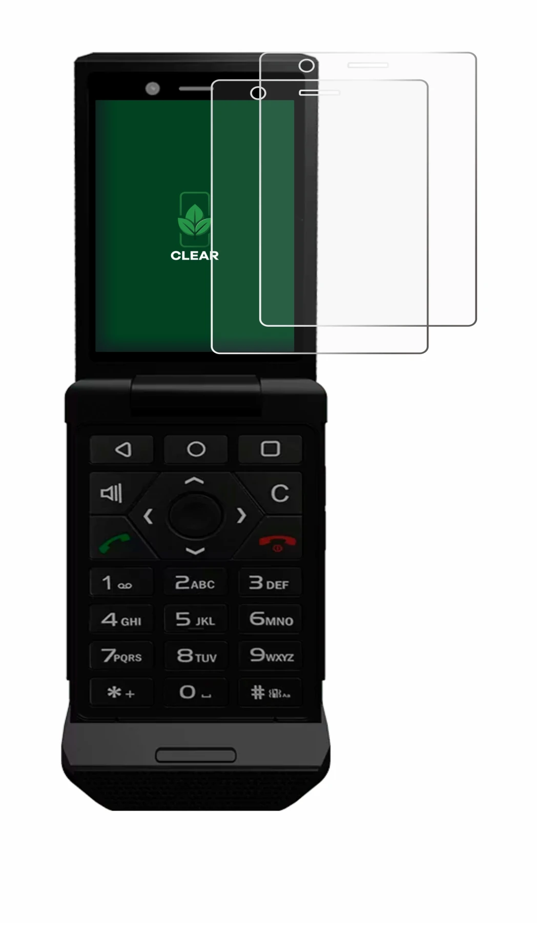 Image of the device Caterpillar Cat S22 Flip with a wide variety of screen protectors.