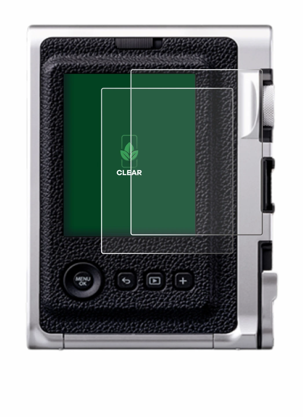 Image of the device Fujifilm Instax Mini Evo with a wide variety of screen protectors.