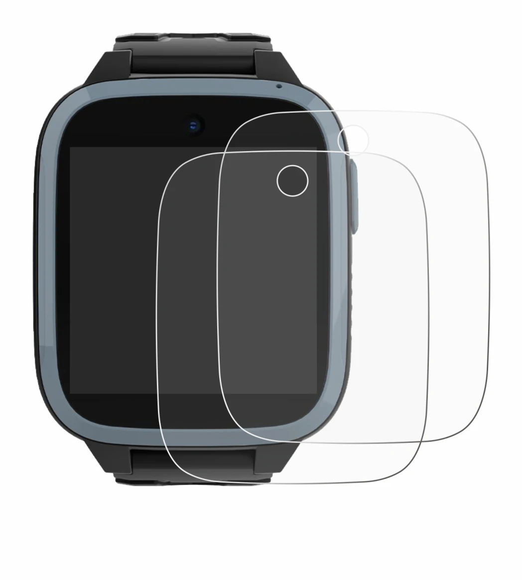 Image of the device Xplora XGO3 (1st Gen.) with a wide variety of screen protectors.