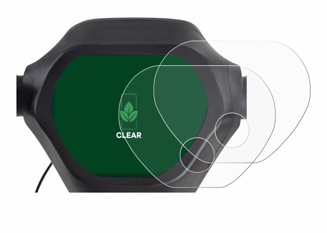 Image of the device Epowerfun ePF-2 with a wide variety of screen protectors.