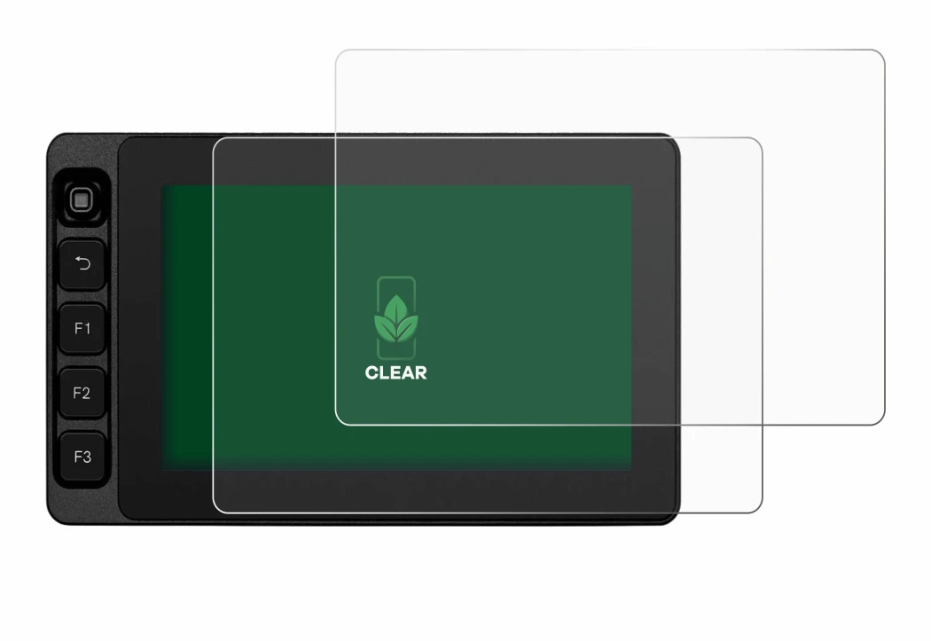 Image of the device SmallHD Ultra 5 with a wide variety of screen protectors.