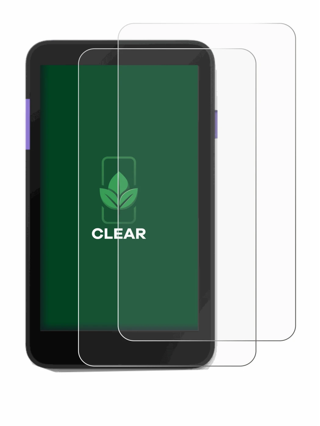 Image of the device Zettle Terminal (by Paypal) with a wide variety of screen protectors.