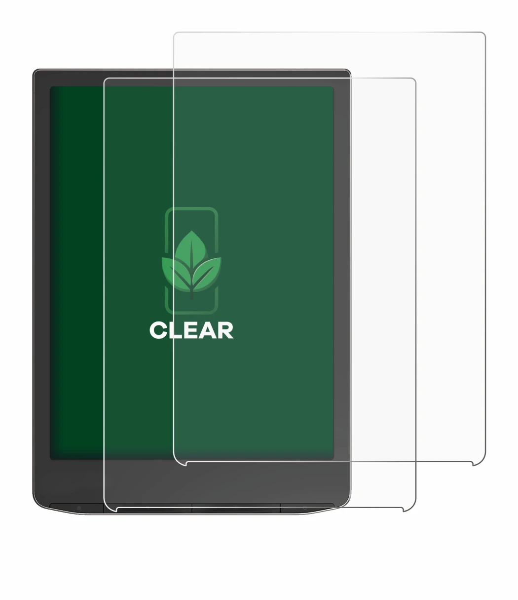 Image of the device PocketBook InkPad 4 with a wide variety of screen protectors.