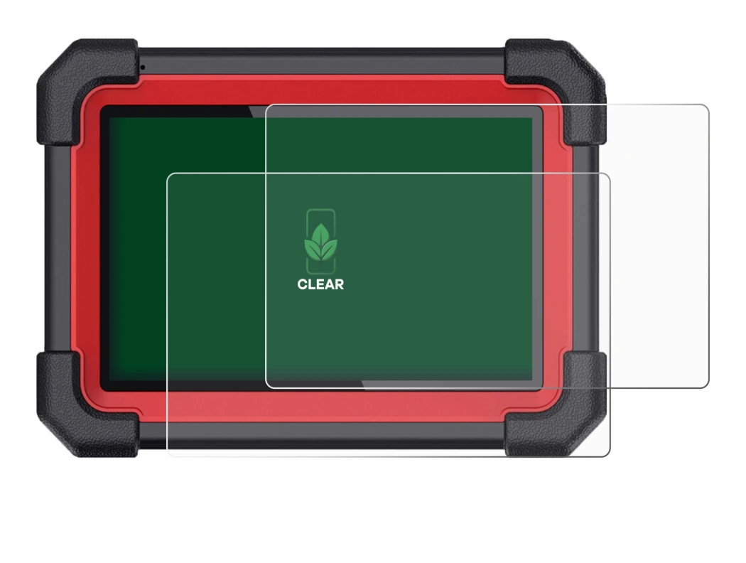 Image of the device Launch X-431 CRP 919E BT with a wide variety of screen protectors.
