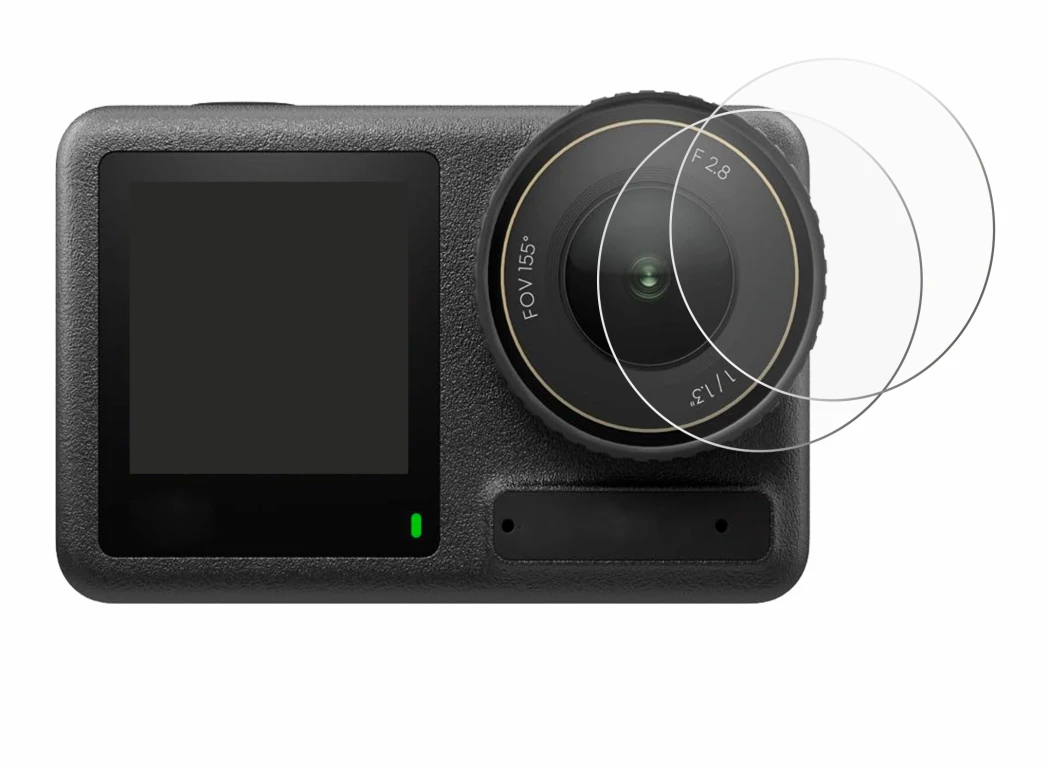 Image of the device DJI Osmo Action 4 (Lens) with a wide variety of screen protectors.