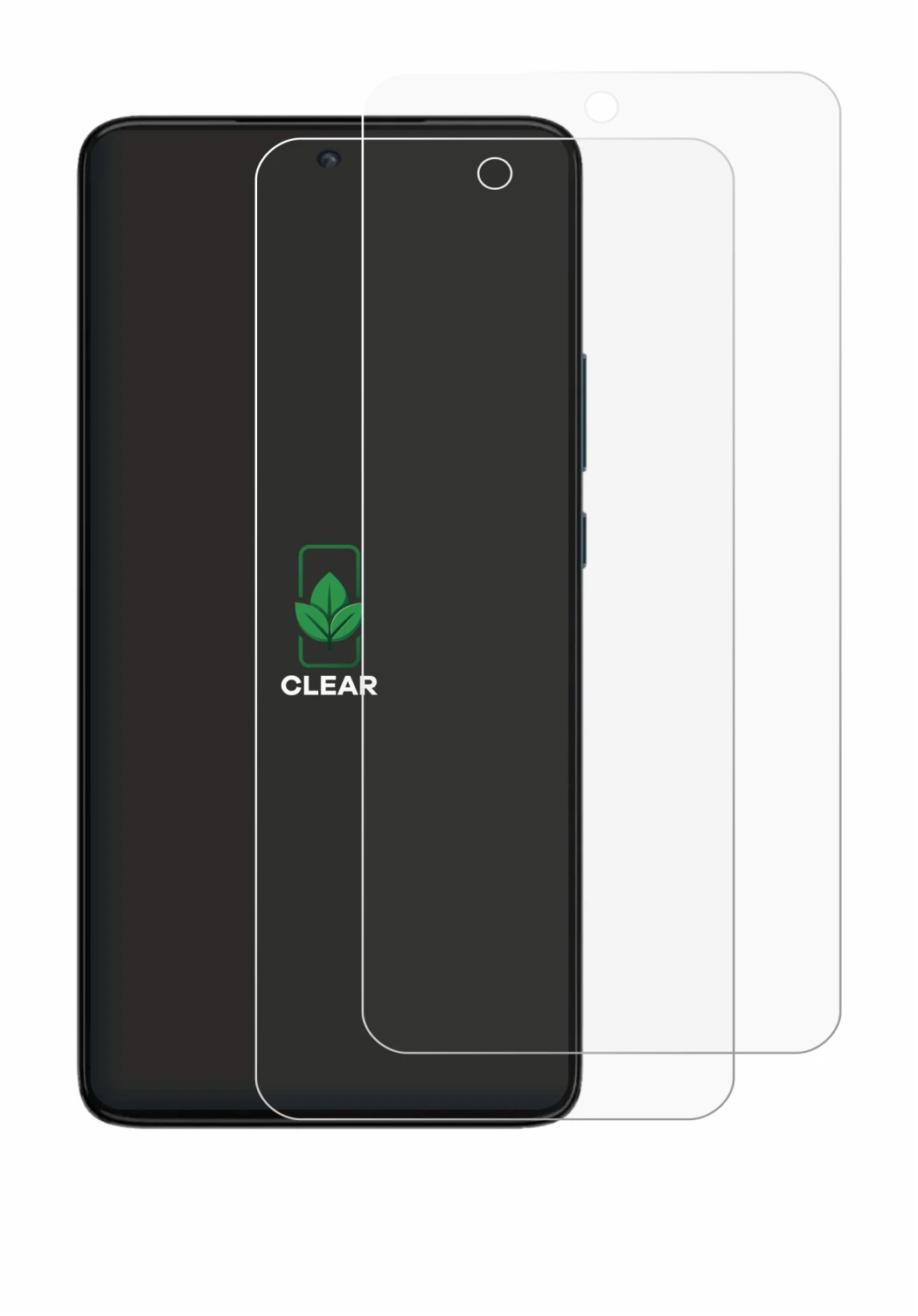 Image of the device Motorola Moto G84 with a wide variety of screen protectors.