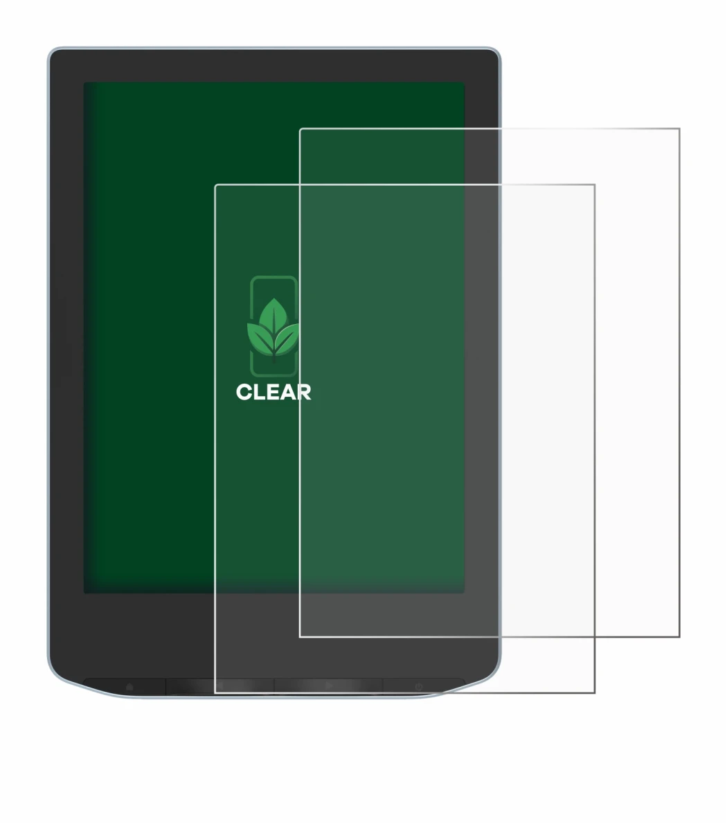 Image of the device PocketBook Verse with a wide variety of screen protectors.