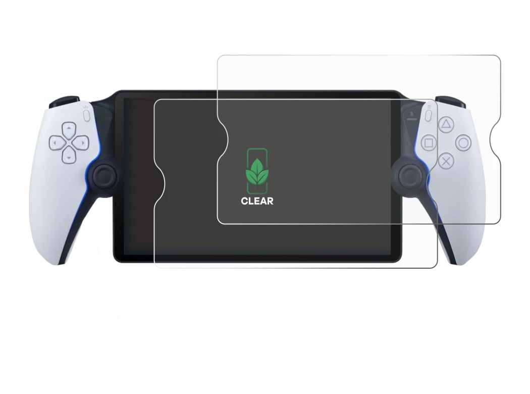 Image of the device Sony Playstation Portal with a wide variety of screen protectors.