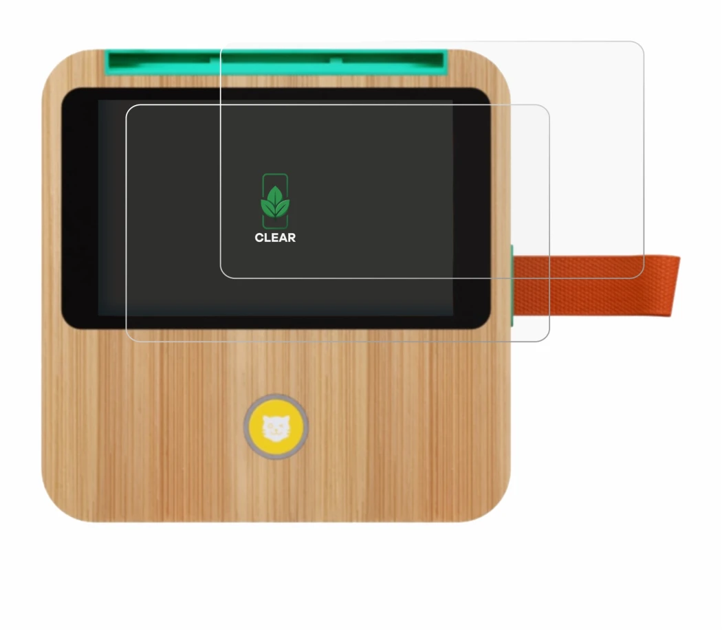 Image of the device tigerbox Touch Plus with a wide variety of screen protectors.