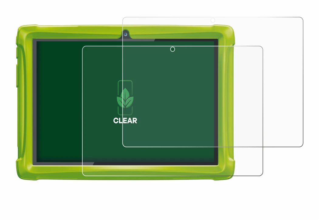 Image of the device Clementoni Clempad 10 with a wide variety of screen protectors.