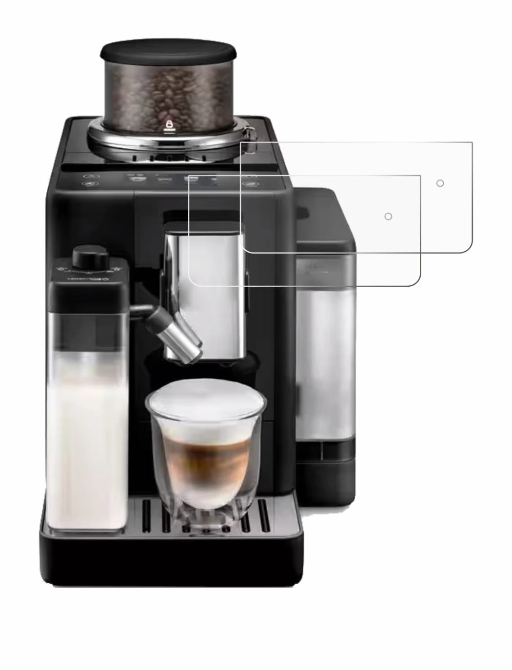 Image of the device DeLonghi Rivelia with a wide variety of screen protectors.