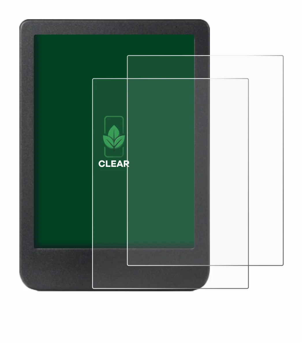 Image of the device Kobo Clara BW with a wide variety of screen protectors.