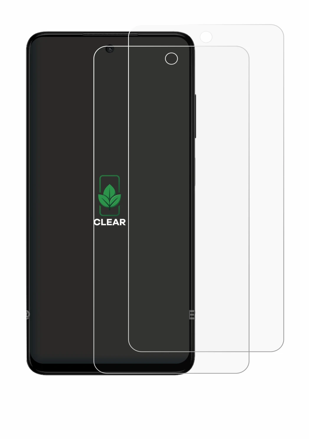 Image of the device HMD Pulse Pro with a wide variety of screen protectors.