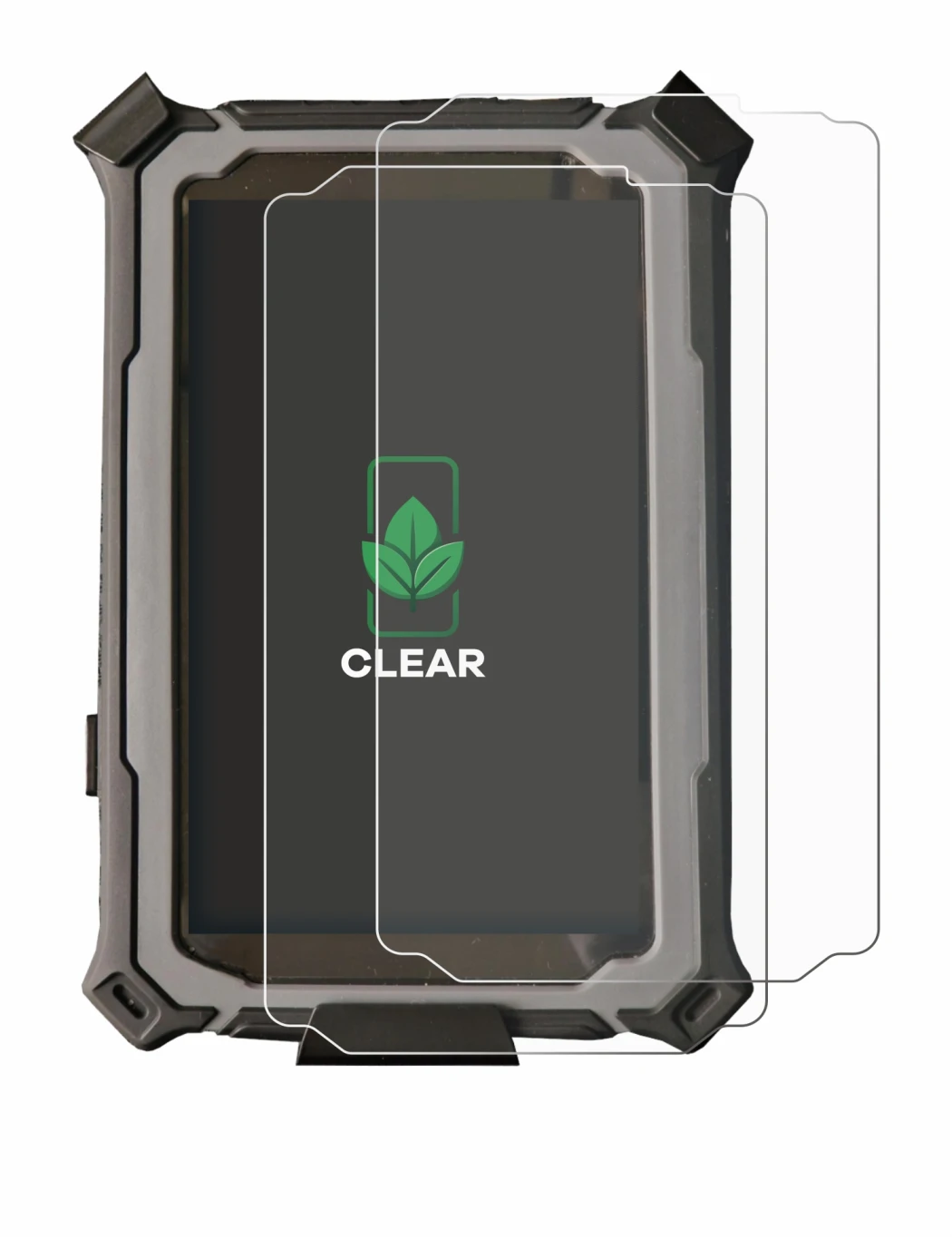 Image of the device Carpe Iter Pad V4B with a wide variety of screen protectors.