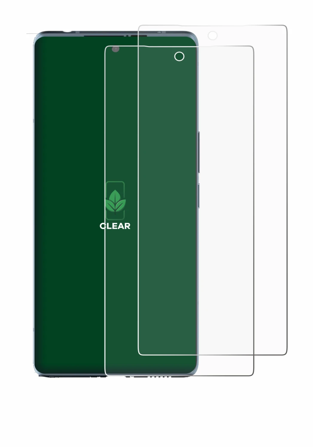 Image of the device HTC U24 Pro with a wide variety of screen protectors.