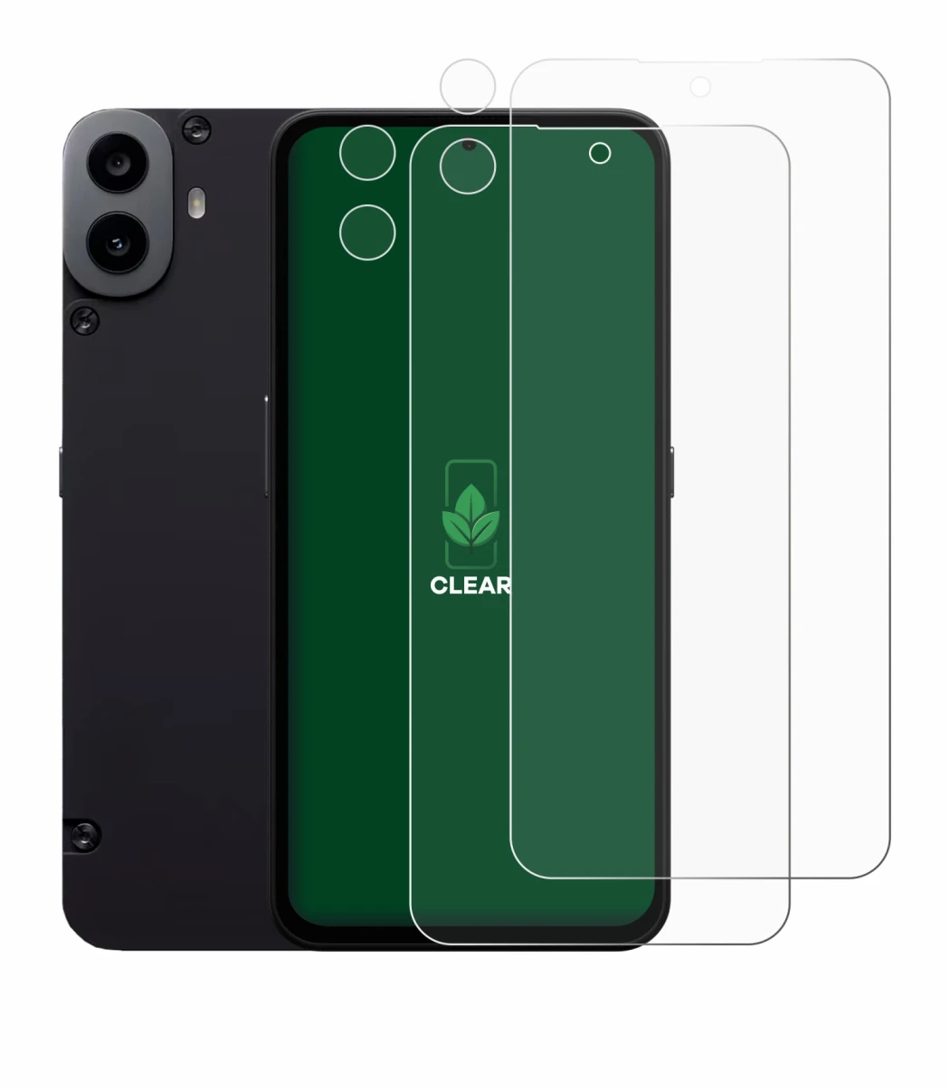 Image of the device Nothing CMF Phone 1 (Front+Camera) with a wide variety of screen protectors.