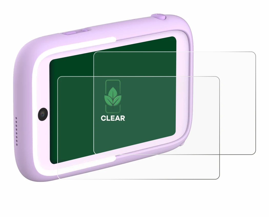 Image of the device Myfirst Camera 50 with a wide variety of screen protectors.