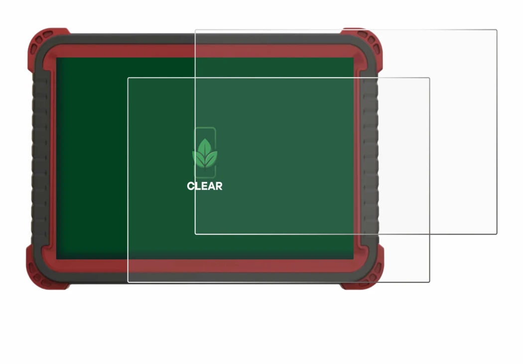 Image of the device Thinktool Master 2 with a wide variety of screen protectors.