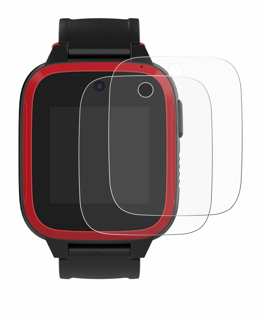 Image of the device Xplora Let's Go with a wide variety of screen protectors.